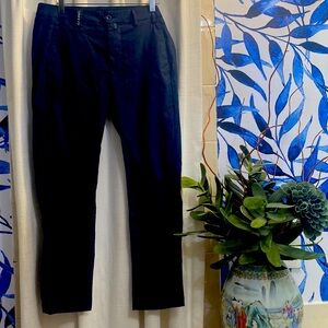 Chervo s.p.a. Dry Matic Polyester & Spandex Navy Blue Golf Pants US 32